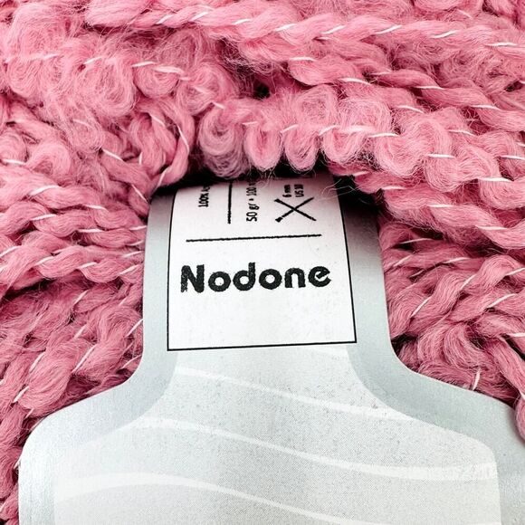 Ice Yarns NODONE PINK Mauve Bulky Textured Mixed Fiber 4 Ball Lot Acrylic - Picture 3 of 5